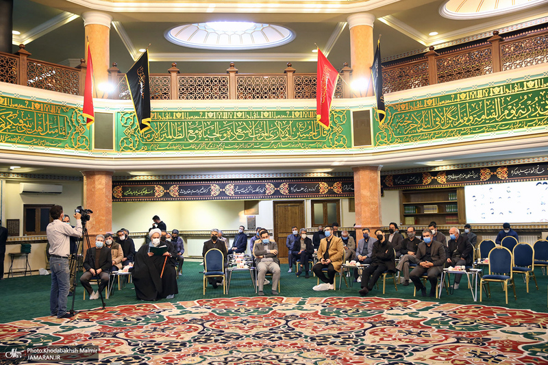 مراسم بزرگداشت حاج محمد کمساری در حسینیه شماره 2 جماران