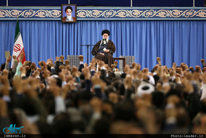  دیدار وزیر و جمعی از کارکنان وزارت اطلاعات با رهبر معظم انقلاب