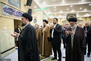 مراسم دومین سالگرد رحلت آیت الله محمد محمدی ری شهری(ره)در مسجد قائم