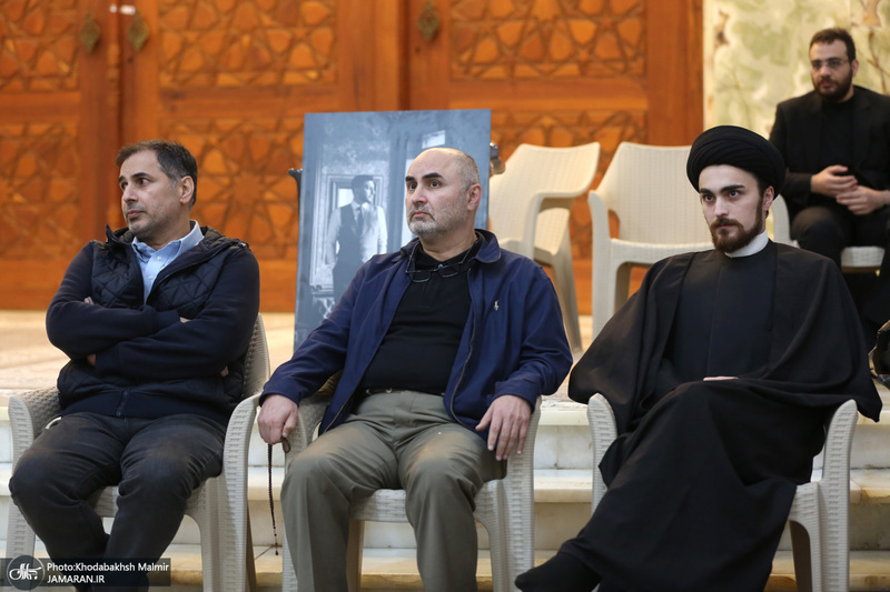 مراسم چهلمین روز در گذشت نوه قدرت الله علیخانی در حرم مطهره امام خمینی (س)