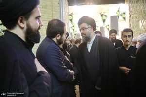 مراسم بزرگداشت مرحوم حاج محمد تقی انصاریان‎ در مسجد اعظم قم