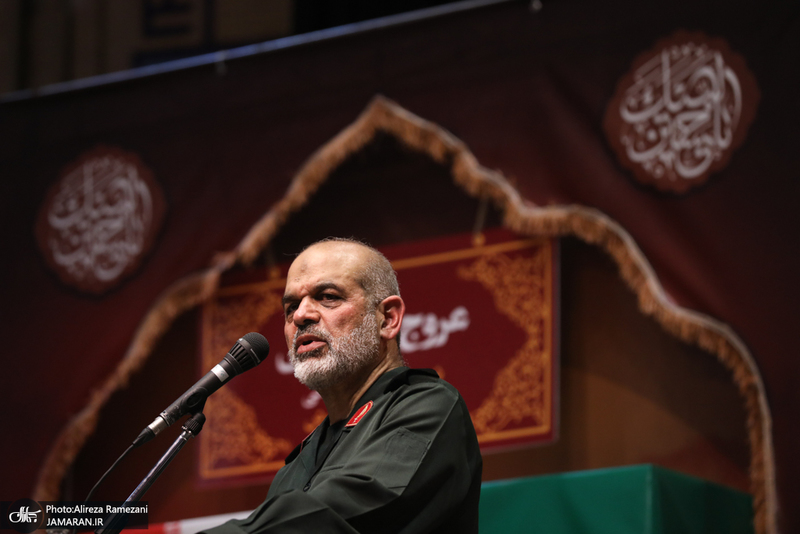 مراسم گرامیداشت سرداران غلامرضا محرابی و مهدی ربانی - سردار احمد وحیدی