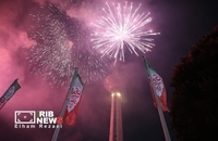 مراسم نورافشانی در برج میلاد تهران به مناسبت ۴۷ سالگی پیروزی انقلاب اسلامی (22)