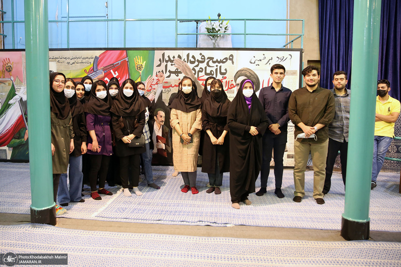 بازدید دانشجویان دانشگاه آزاد اسلامی واحدهای علوم پزشکی تهران و پردیس‎‎ از جماران