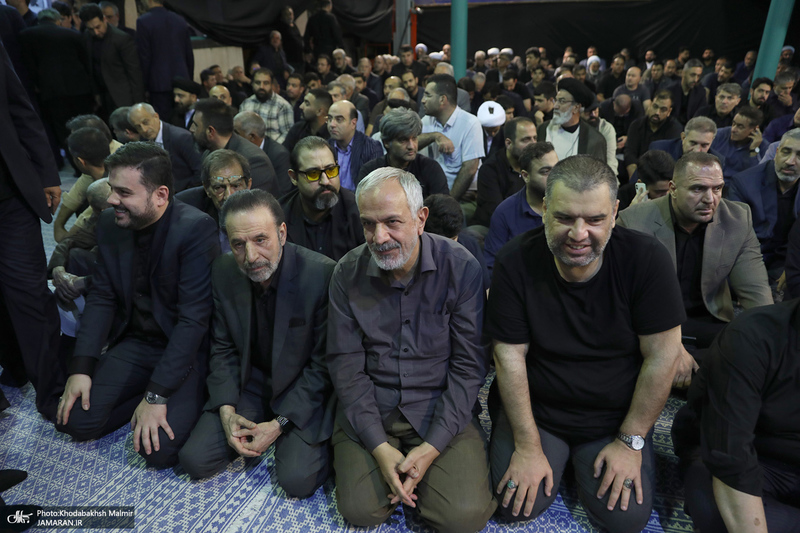 مراسم بزرگداشت همسر آیت الله موسوی بجنوردی (ره) در حسینیه شماره یک جماران-3