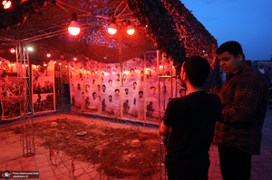 مراسم افطاری هیات گردان تخریب لشگر 27 محمد رسول الله (ص)