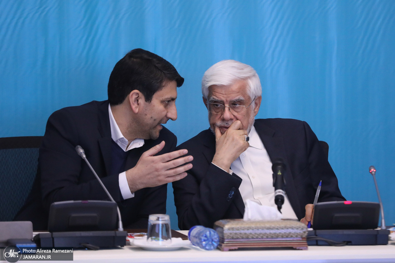 مراسم معاونان وزارت ارتباطات با حضور عارف