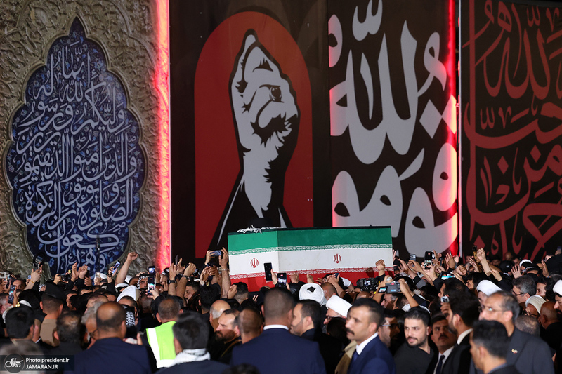 استقبال رسمی از پیکر مطهر رهبر شهید در عراق