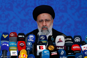 اولین نشست خبری سید ابراهیم رئیسی رئیس‌جمهور منتخب/ ابراهیم رییسی / پرتره ابراهیم رییسی / Mahmoud arefi