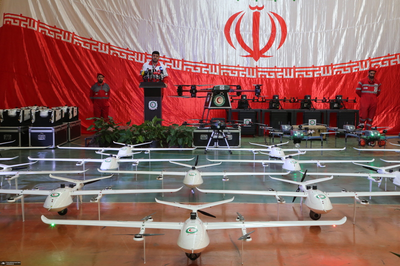 الحاق ناوگان پهپادی به جمعیت هلال‌احمر