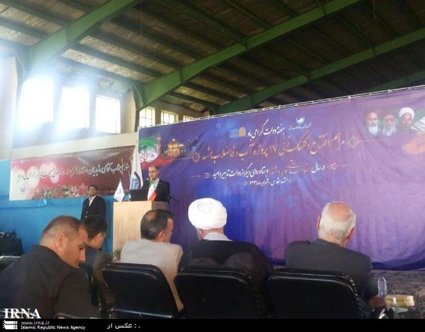 بهره برداری از 13 طرح آب و فاضلاب در مشهد