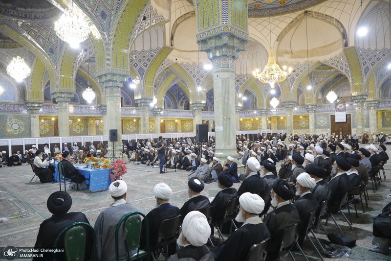 نشست دوره ای اساتید سطوح عالیه و خارج حوزه علمیه قم‎