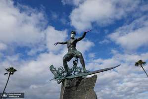 کاری که کرونا با مجسمه های سراسر جهان کرد