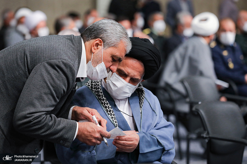 دیدار دست‌اندرکاران کنگره شهدای استان قم با رهبر معظم انقلاب