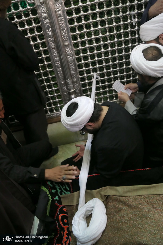 مراسم تشییع و خاکسپاری حجت الاسلام والمسلمین حاج شیخ عباس صالحی منش(ره)