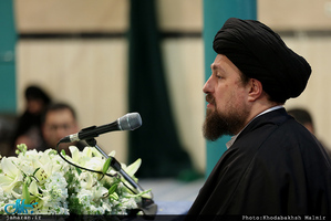 دیدار جمعی از اعضای کانون دانش آموختگان دانشگاهای تبریز‎ با سید حسن خمینی