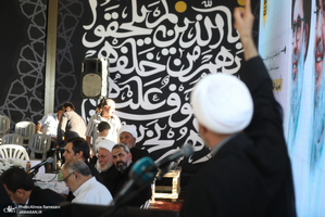 مراسم اولین سالگرد شهادت سید هاشم صفی الدین در دیر قانون لبنان