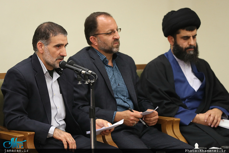 دیدار دست‌اندرکاران کنگره روحانی شهید صدوق گلپایگانی و ۳۷۲ شهید گلپایگان با رهبر معظم انقلاب 