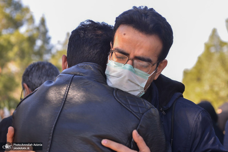 مراسم تشییع و خاکسپاری مرحوم حجت الاسلام و المسلمین سید رضا حسینی امین