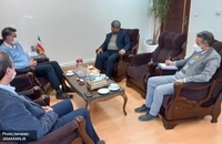 دیدار مدیر مؤسسه تنظیم و نشر آثار امام خمینی(س) اصفهان با  مدیرکل صدا و سیمای استان