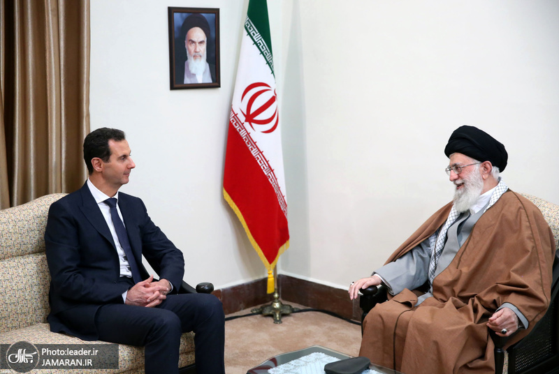 دیدار بشار اسد با رهبر معظم انقلاب