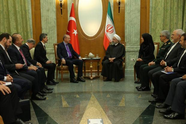 رییس‌جمهور ترکیه: با روحانی در مورد بحران سوریه گفت‌وگو کردم