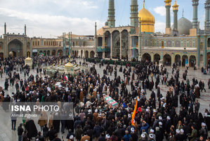 تصاویر/ تشییع پیکر شهدای حوادث اخیر در شهرهای مختلف ایران