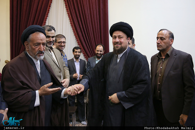 دیدار اعضا و ادوار انجمن اسلامی دانشجویان دانشگاه تهران و علوم پزشکی با سید حسن خمینی