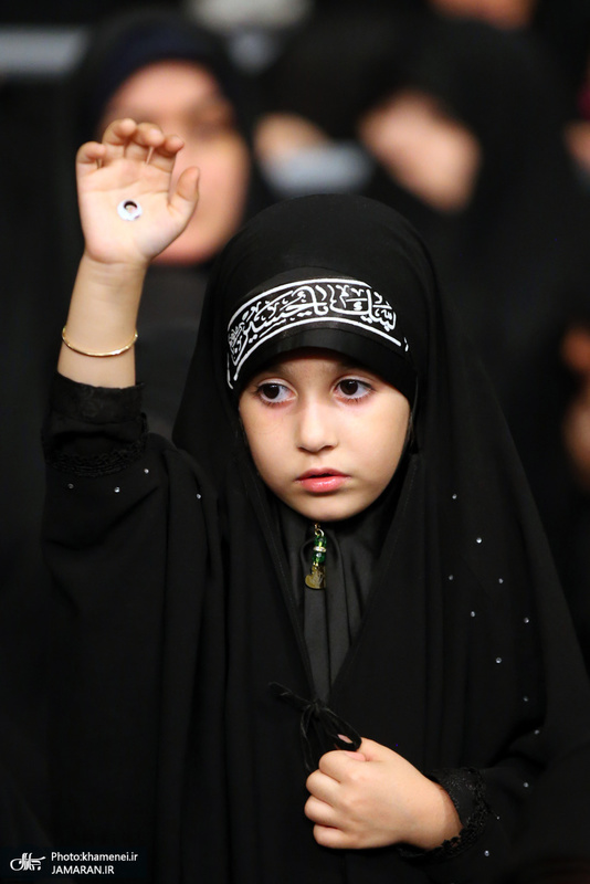 آخرین شب مراسم عزاداری حضرت اباعبدالله الحسین (ع) در حسینیه امام خمینی