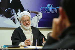 حضور حجج اسلام و المسلمین انصاری و مصباحی مقدم در جماران