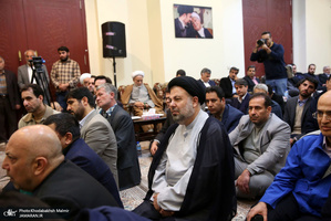 دیدار وزیر ، معاونان و کارکنان وزارت صمت با سید حسن خمینی