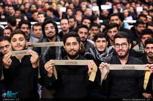 عزاداری اربعین حسینی با حضور هیئت‌های دانشجویی در حسینیه امام خمینی