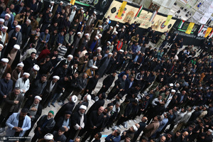 مراسم عزاداری شب شهادت حضرت زهرا(س) در حرم امام خمینی(ره) برگزار شد