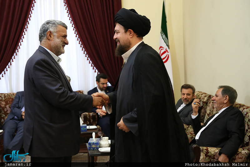 حاشیه تجدید میثاق رئیس جمهوری و هیات دولت با آرمان های حضرت امام(س)