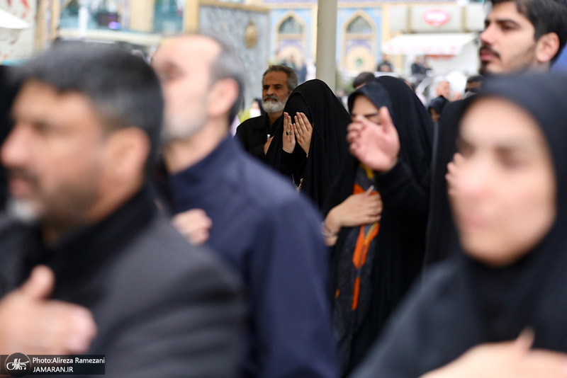 مراسم روز شهادت حضرت على (ع) در امام زاده صالح (ع)