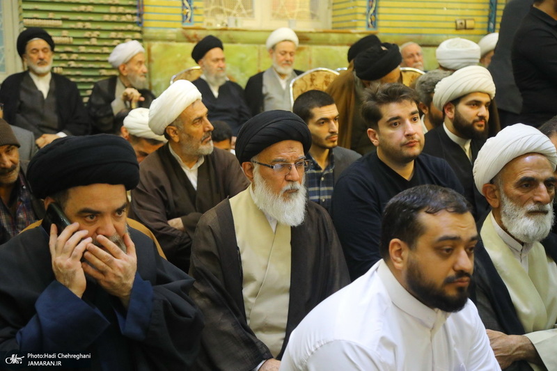 مراسم بزرگداشت مرحوم آیت الله محمدرضا مامقامی