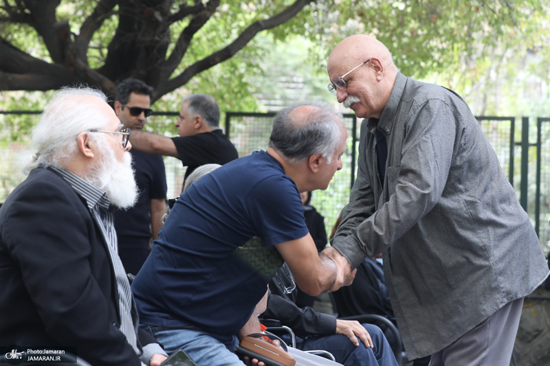 مراسم تشییع پیکر جواد مجابی