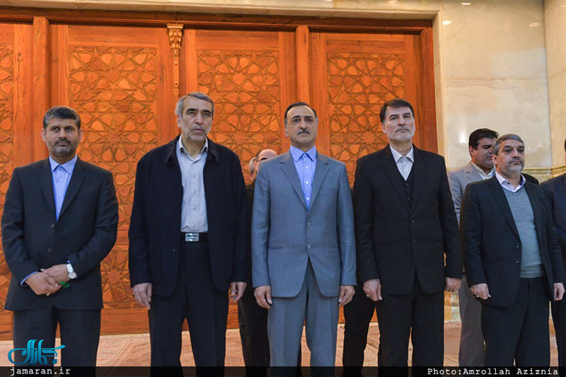 تجديد ميثاق وزير آموزش و پرورش، دانش آموزان و فرهنگيان با آرمان های حضرت امام(س)