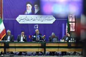 نشست خبری محمدعلی انصاری دبیر ستاد مرکزی بزرگداشت امام خمینی (س) - 2