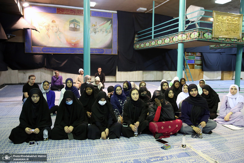 بازدیدجمعی از دانشجویان بین المللی پزشکی دانشگاه تهران از جماران