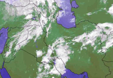 توده هوای سرد کردستان را فرا می گیرد