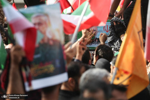 مراسم تشییع شهدای جنگ تحمیلی رژیم صهیونیستی در تهران-2