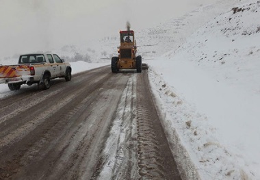 35 راه روستایی در قزوین مسدود است