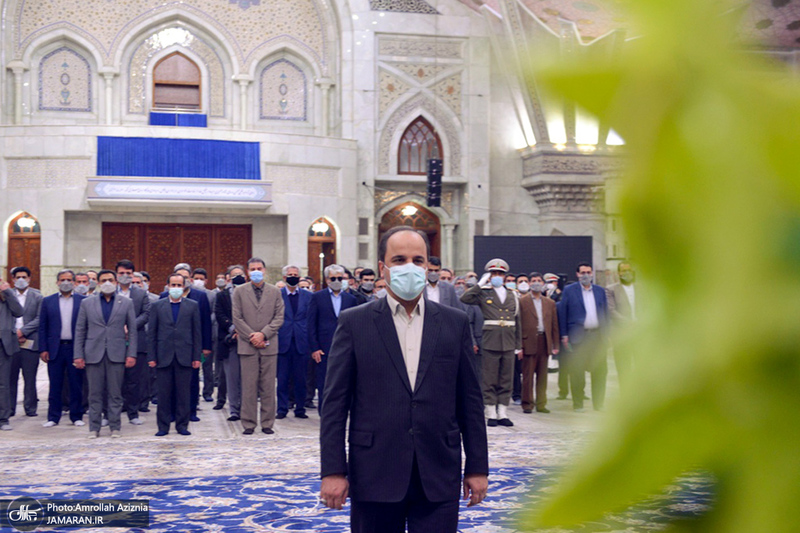 تجدید میثاق جمعی از مدیران اداره کل ثبت احوال استان تهران با آرمان های امام خمینی (س)