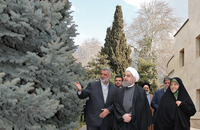 غرس نهال به مناسبت گرامیداشت هفته منابع طبیعی و روز درختکاری