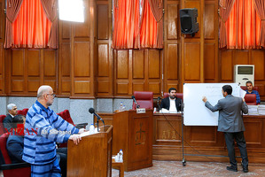 تصاویر/ دومین جلسه رسیدگی به اتهامات معاون اجرایی سابق حوزه ریاست قوه قضاییه