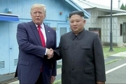 دیدار ترامپ و رهبر کره شمالی در منطقه عاری از سلاح میان دو کره +تصاویر