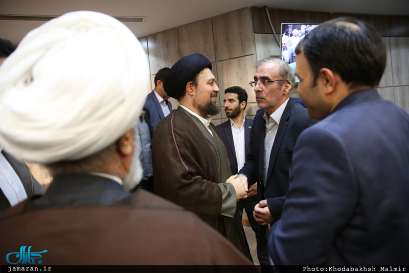 حضور سید حسن خمینی در همایش نقد روش شناسی تاریخ نگاری انقلاب اسلامی