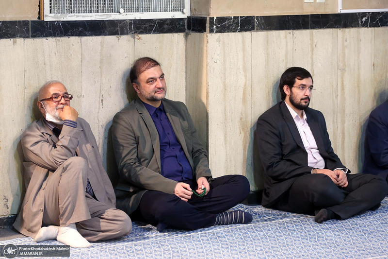 دیدار جمعی از جانبازان واقعه هفتم تیر با سید حسن خمینی