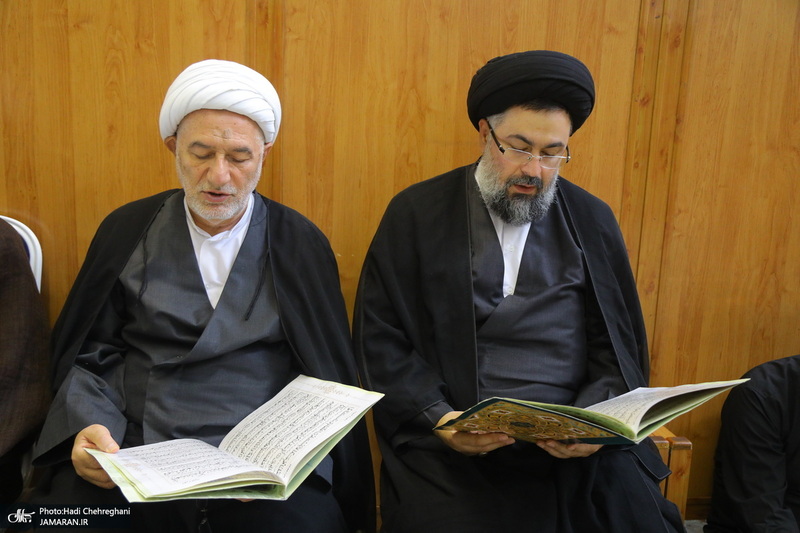 مراسم چهلمین روز درگذشت حاجیه خانم صدیقه بروجردی مادر شهید عیسی بروجردی